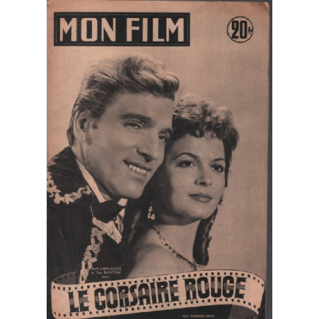 Le corsaire rouge / Revue mon film n° 344 ( burt lancatser eve...