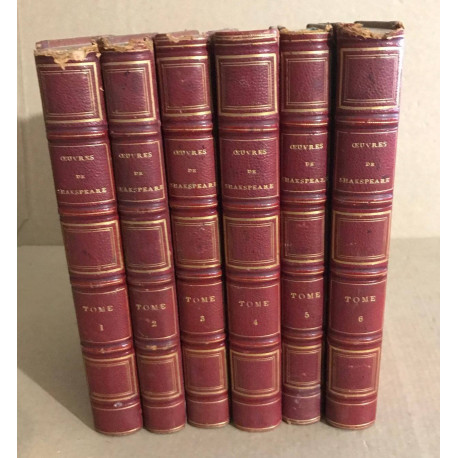 Oeuvres complètes / 6 tomes / traduction nouvelle par benjamin laroche