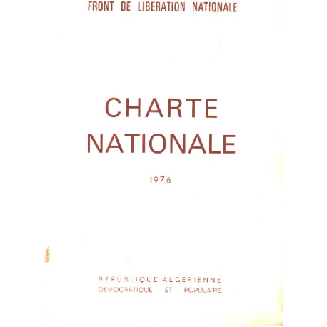Charte nationale 1976