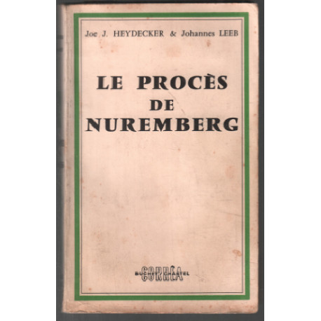 Le procès de nuremberg