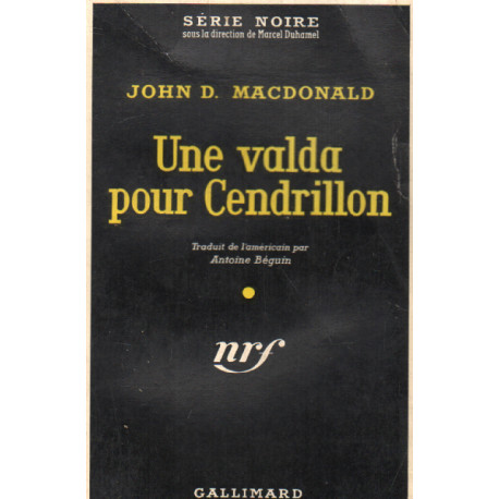 Une valda pour cendrillon / série noire n° 488