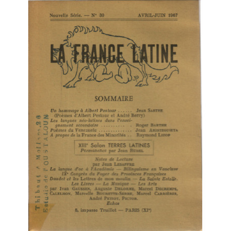 La france latine n° 30