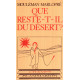 Que reste-t-il du désert