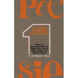 La poésie francaise de belgique / poésie n° 24