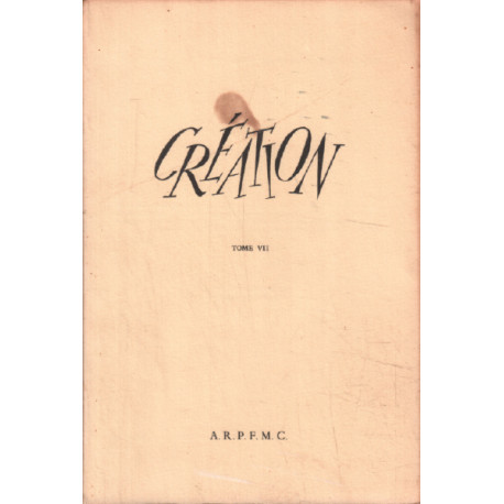 Revue de poesie creation n° 7