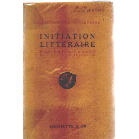 Initiation litteraire