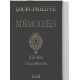 Memoires 1773-1793 / tome 1