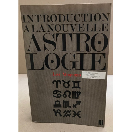 Introduction à la nouvelle astrologie