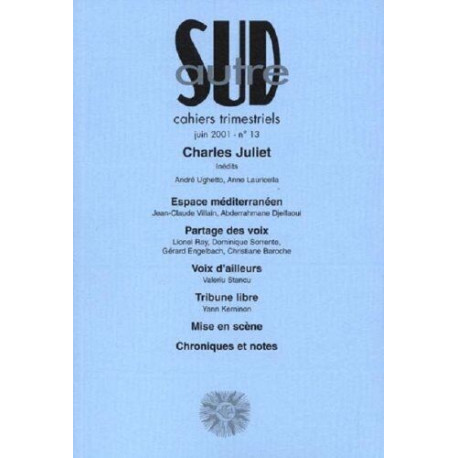 Autre sud numéro 13 / charles juliet