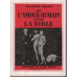 De l'amour humain dans la bible