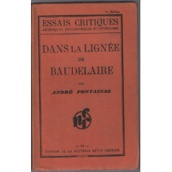 Dans la lignée de baudelaire