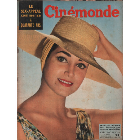 Revue cinémonde n°1195 / couverture :françoise fabian