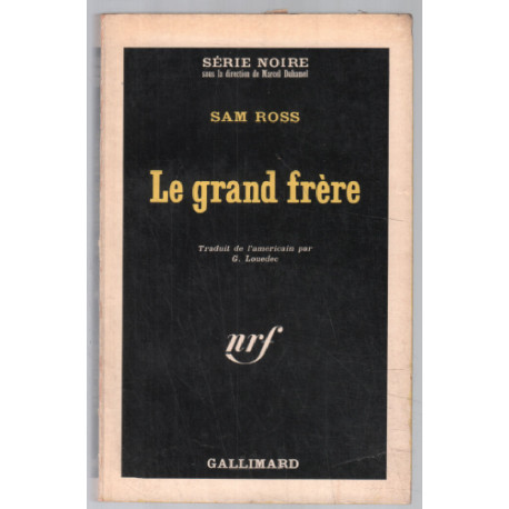 Le grand frère (série noire)