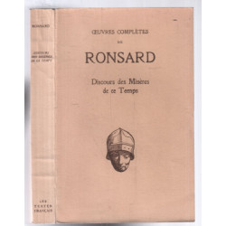 Discours des misères de ce temps (pierre de ronsard)