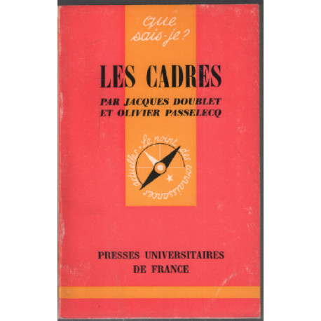 Les cadres / que sais je