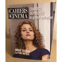 Les cahiers du cinéma n° 643
