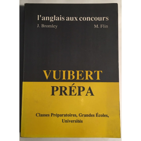 L'anglais aux concours