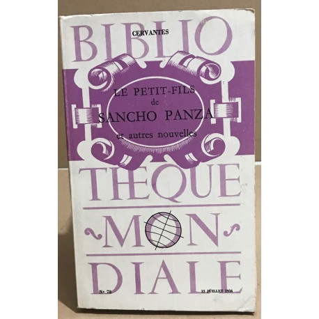 Le petit fils de sancho panza et autres nouvelles