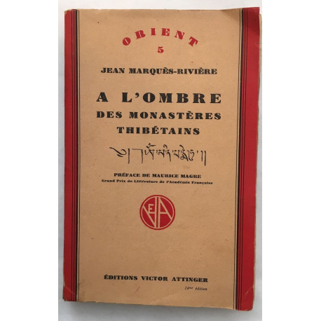 À l' ombre des monastères Thibétains