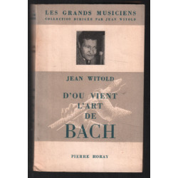 D'ou vient l'art de Bach