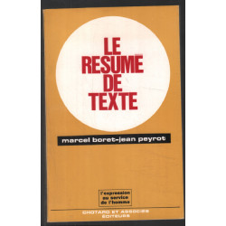 Le résumé de texte