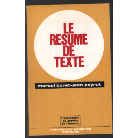 Le résumé de texte