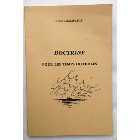 Doctrine pour les temps difficiles