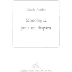 Monologue pour un disparu