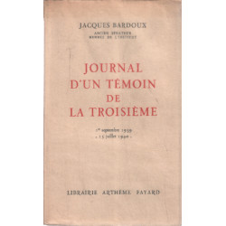 Journal d'un témoin de la troisieme / 1 er septembre 1939-15...
