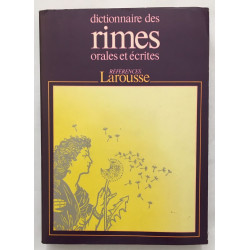 Dictionnaire des rimes orales et écrites