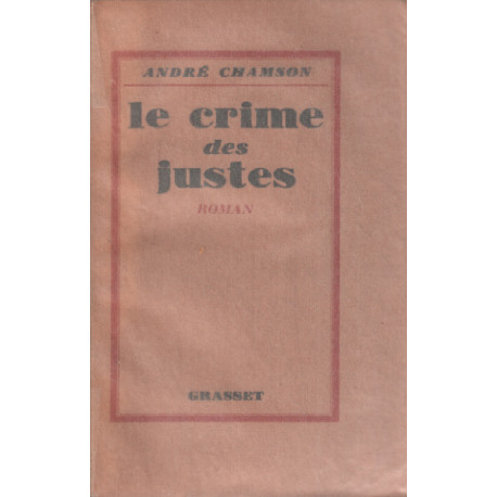 Le crime des justes