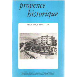 Provence historique n° 158 / provence maritime