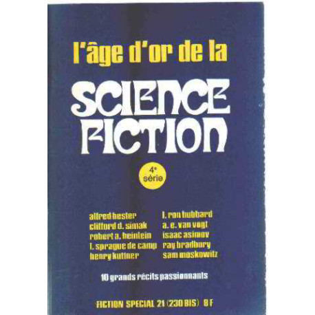 L'age d'or de la science-fictio / 4° serie