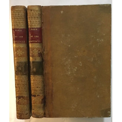PARIS VERSAILLES au XVIIIe siècle (édition de 1817 en 2 tomes)