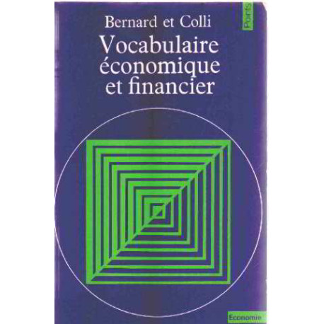 Vocabulaire Économique Et Financier