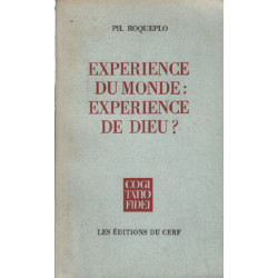Experience du monde : experience de Dieu