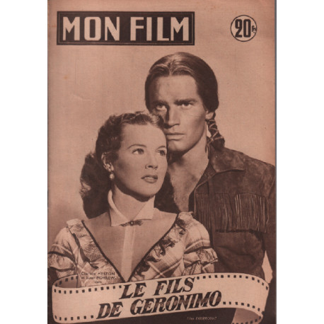 Le fils de geronimo / Revue mon film n° 378 / charlton heston et...