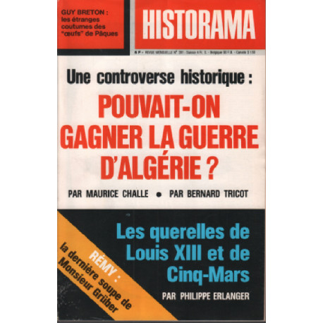 Revue historama n° 281 / une contreverse historique : pouvait on...