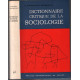 Dictionnaire critique de la sociologie