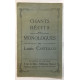 Chants récits et monologues