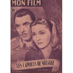 Le caprices de suzanne / revue mon film n° 97 joan fontaine george...