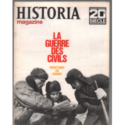 La guerre des civils résistance en europe / historia magazine n° 171