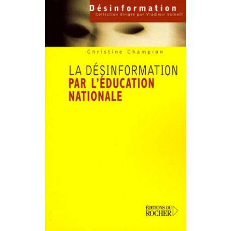 La désinformation par l'Éducation nationale