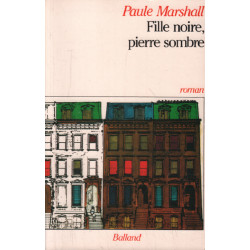 Fille noire pierre sombre