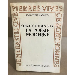 Onze études sur la poésie moderne