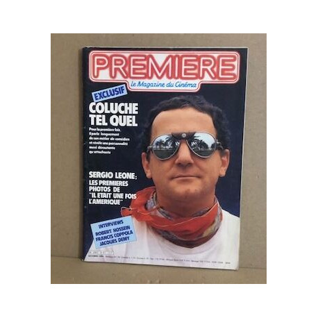 Le magazine de cinéma / revue premiere n° 67 / coluche tel quel