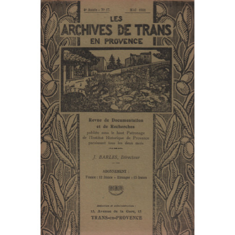 Les archives de trans en provence n° 17