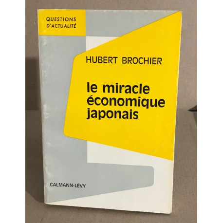 Le miracle économique japonais