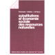 Substitutions et économie sociale des ressources naturelles