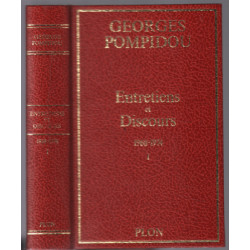 Entretiens et discours 1968-1974. tome 1